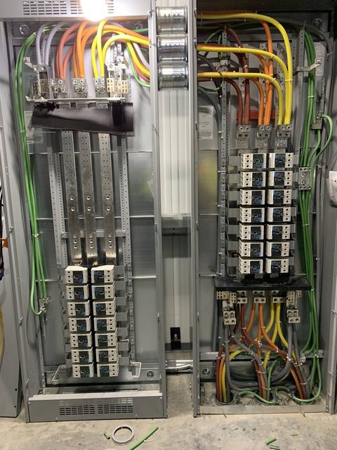 Commercial work by Sparks Electric
